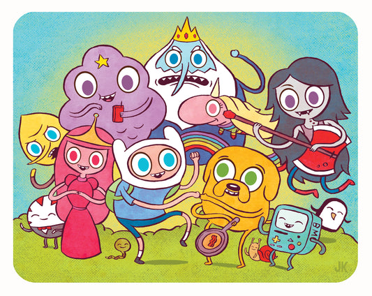 "Adventure Time" 8 x 10 art print