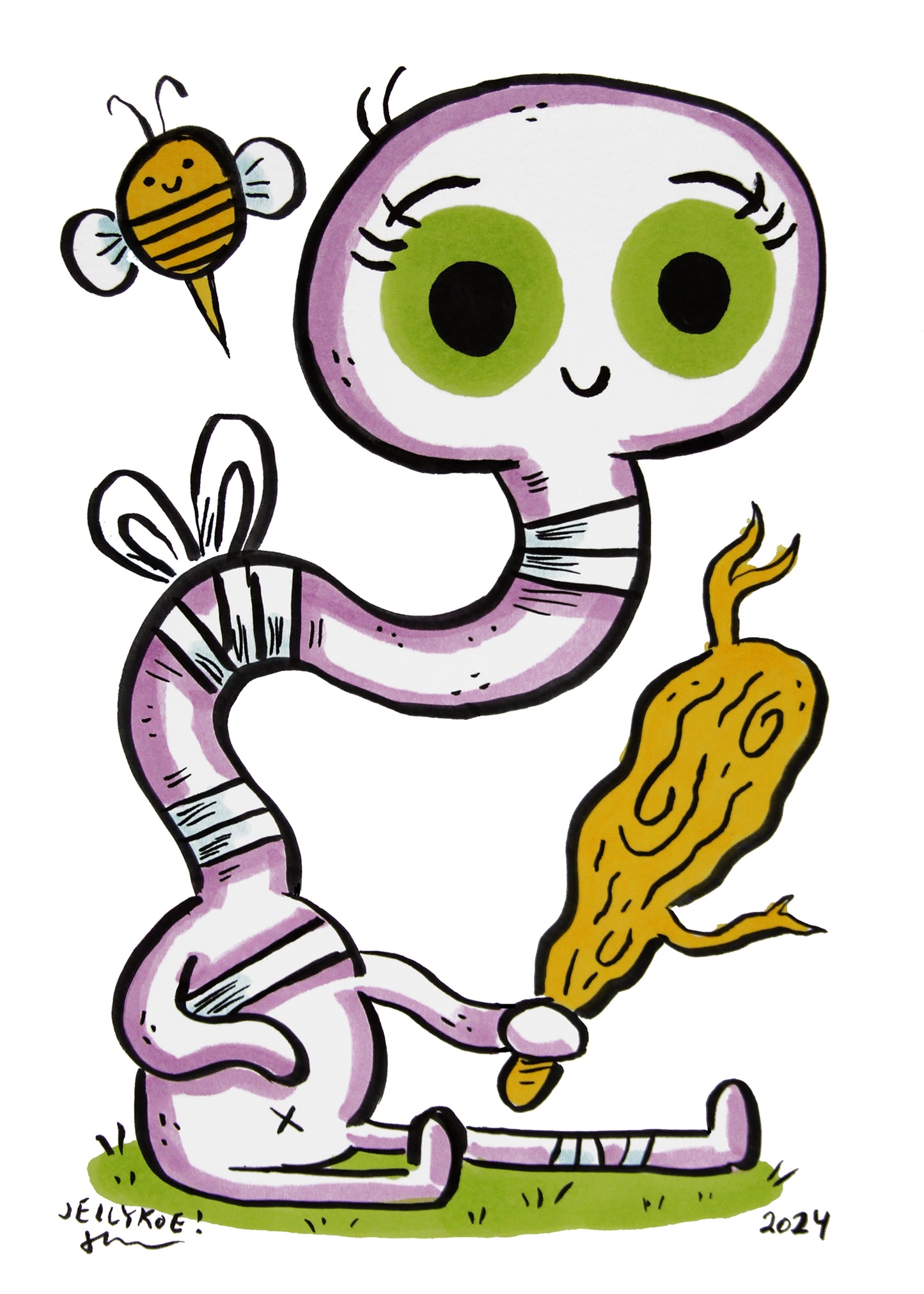 "Clubadubdub" original drawing