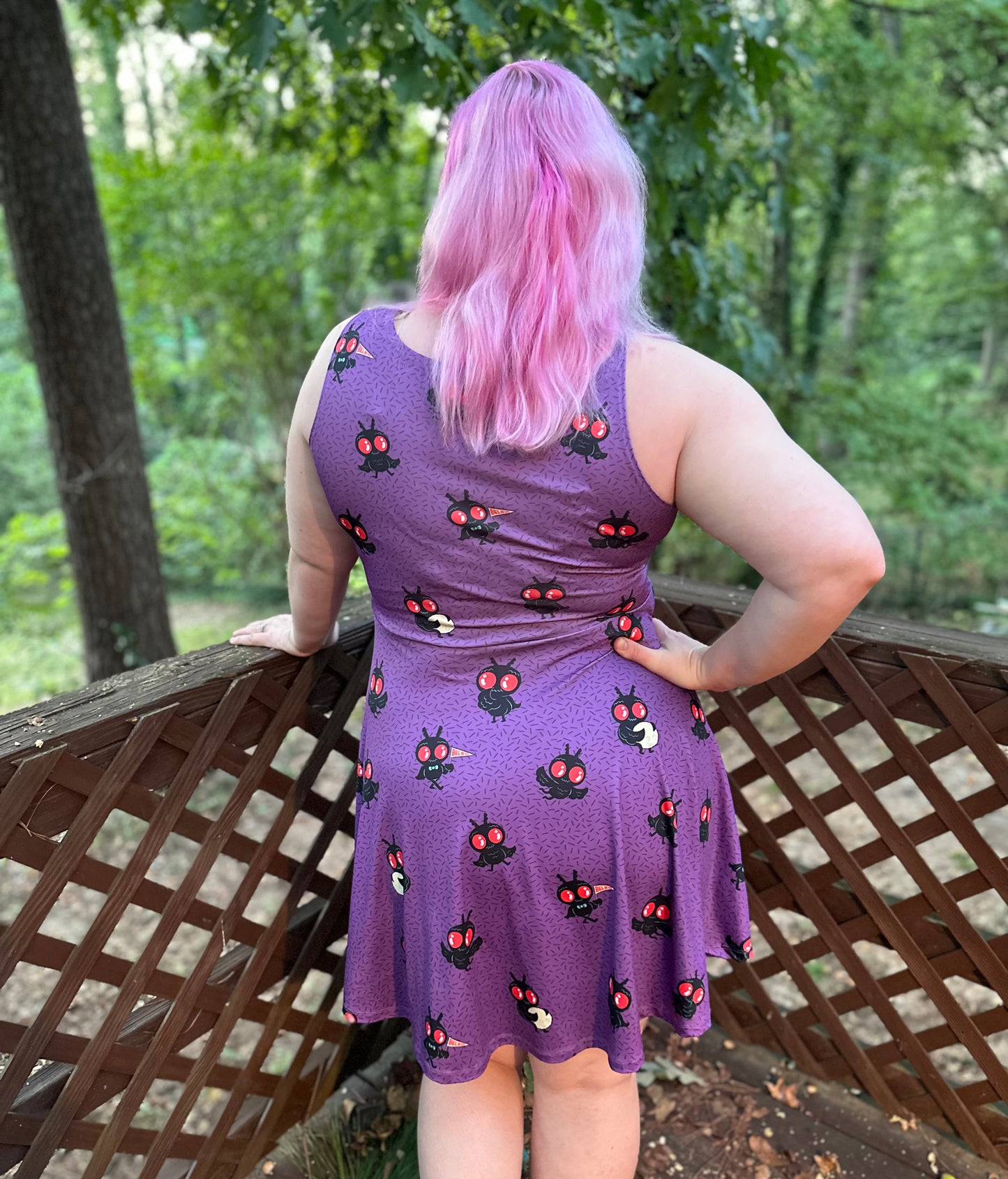 Mothman skater dress