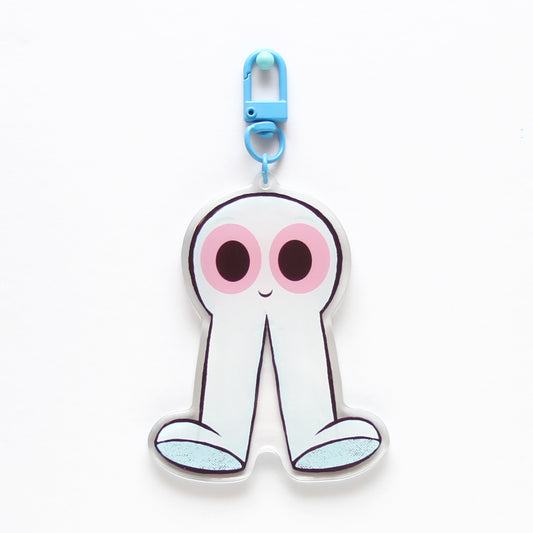 "Fresno Nightcrawler" acrylic keychain