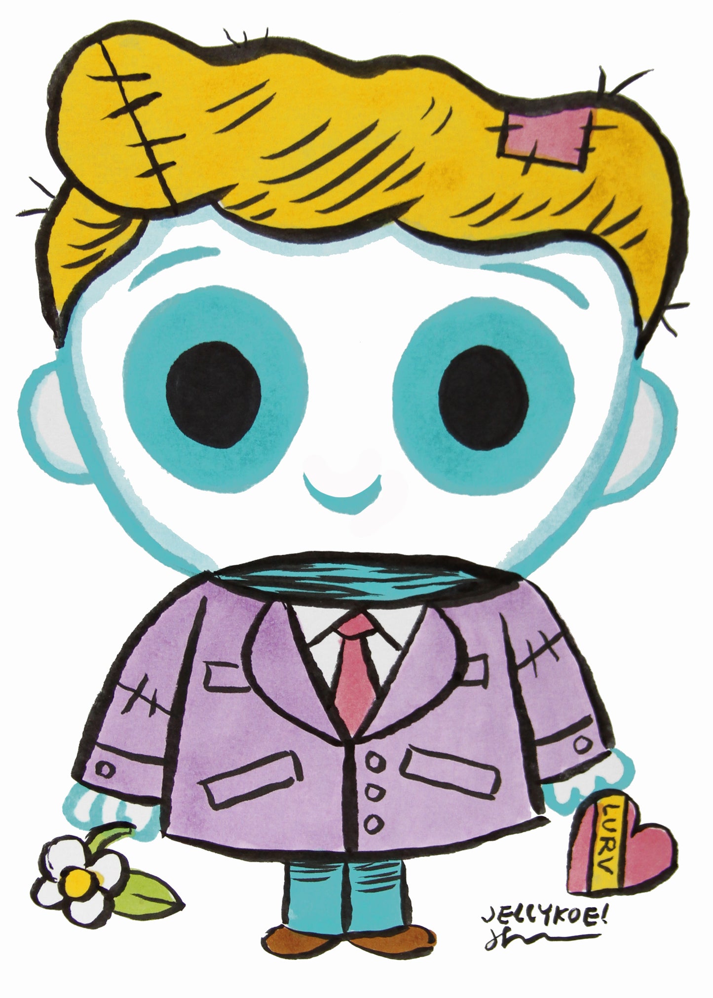 "Invisible Man" original drawing