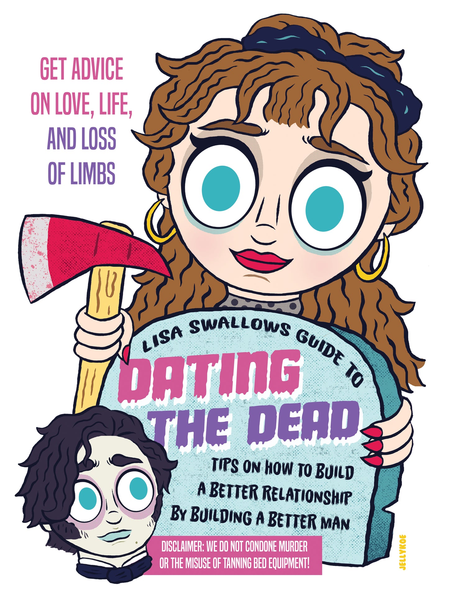 "Lisa Frankenstein" 12 x 16 poster print