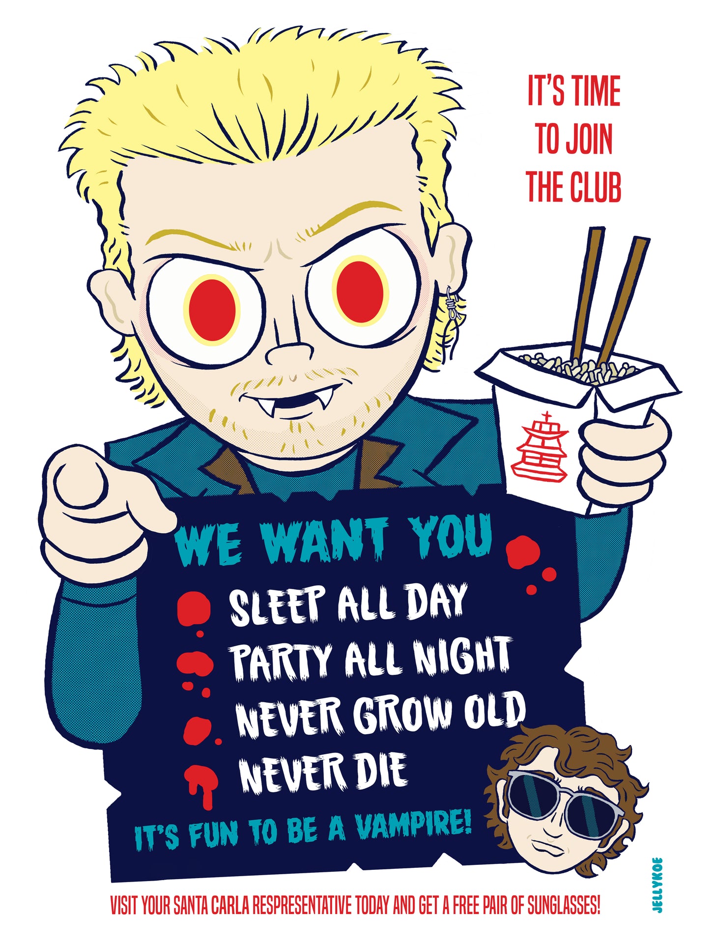 "Lost Boys" 12 x 16 poster print