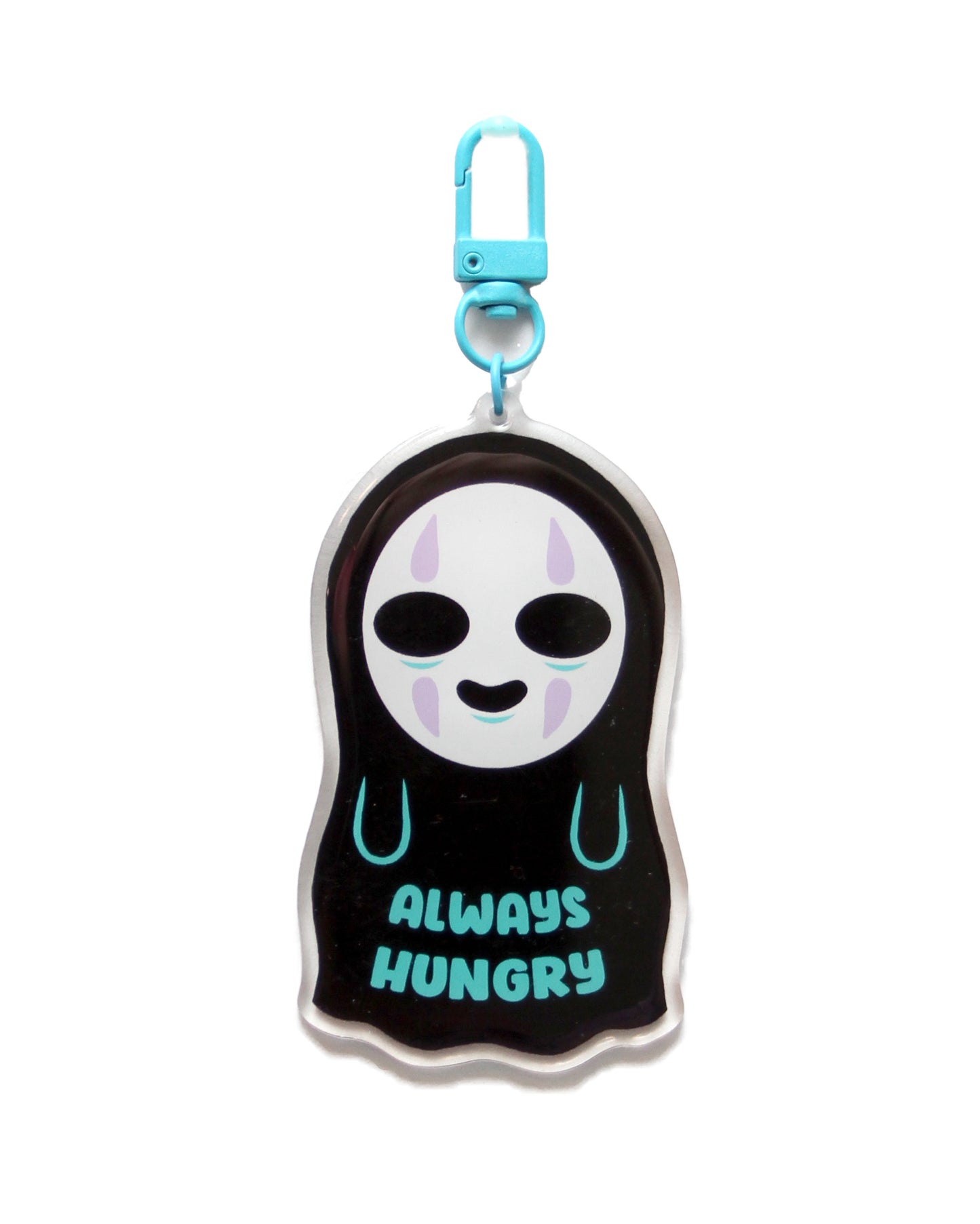 "No-Face" acrylic keychain