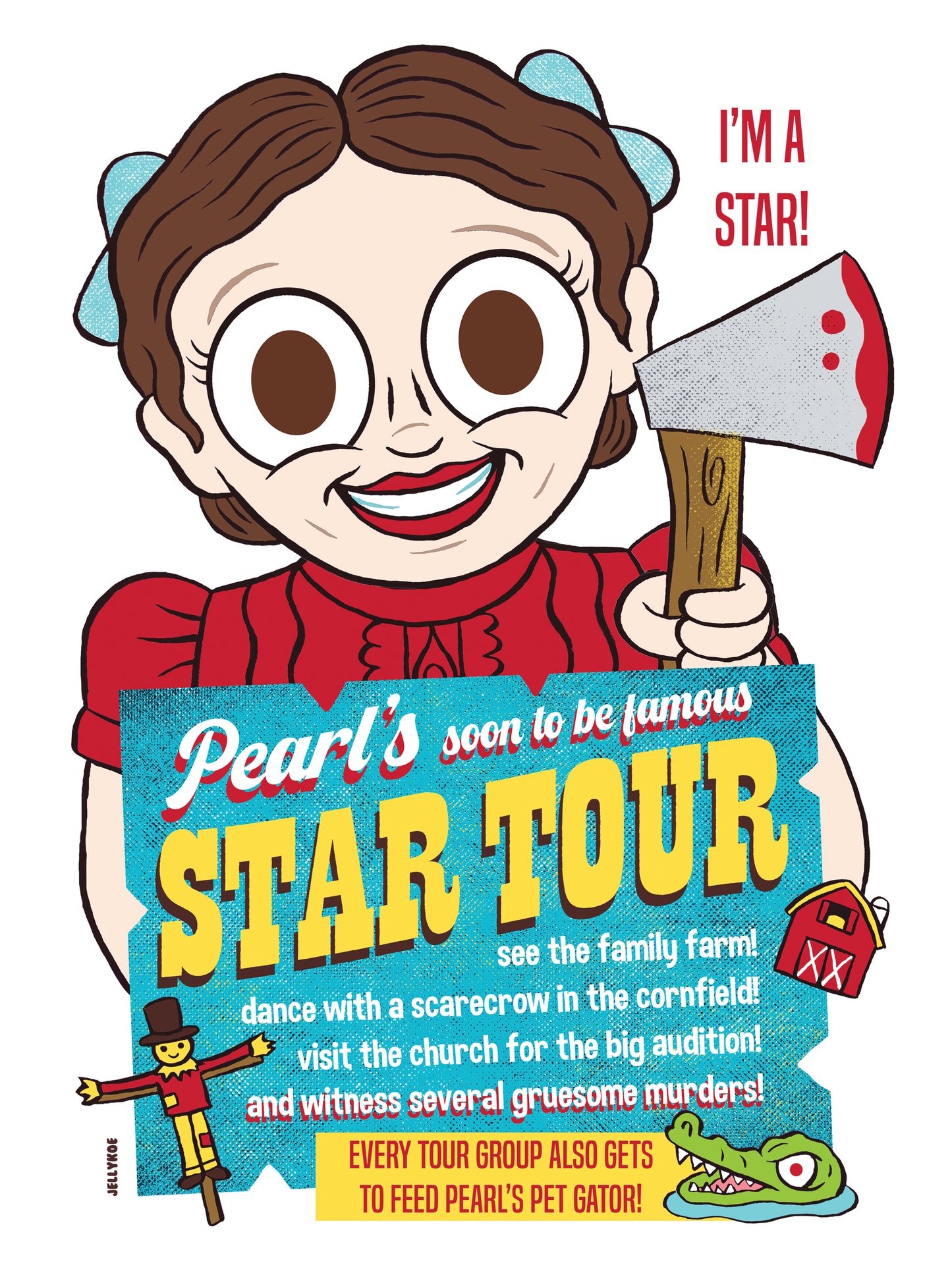 “I'm a Star!" 12 x 16 poster print