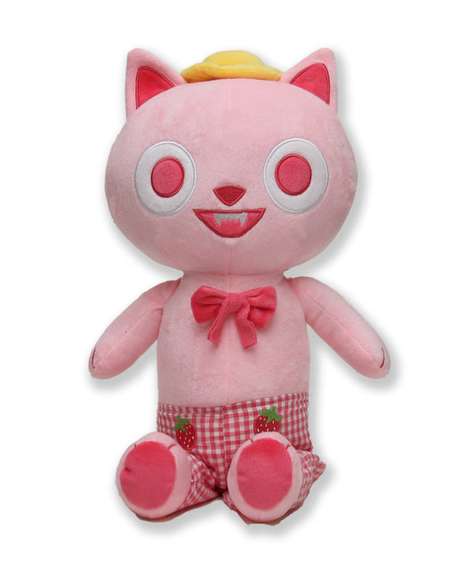 "Strawpurry" cat plush