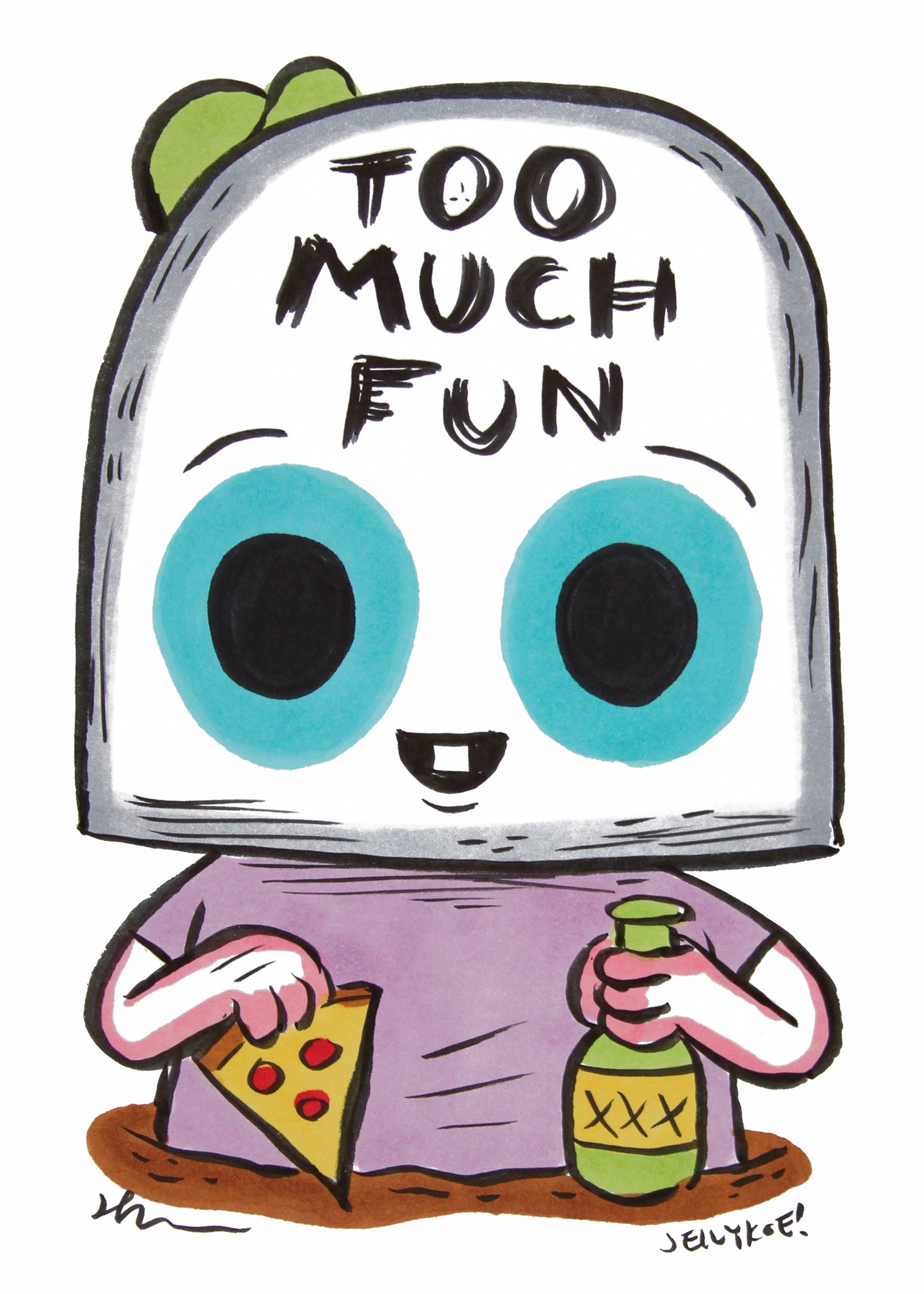 "Tombstimmy" original drawing