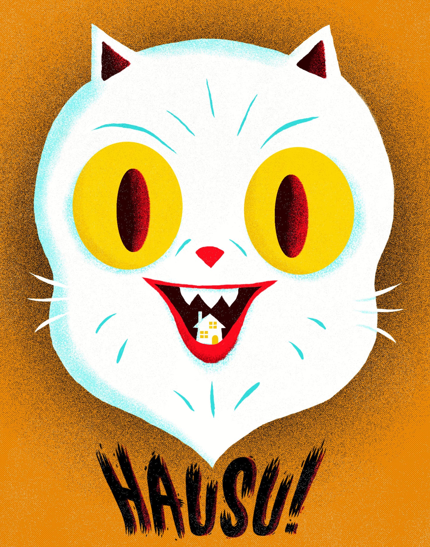 "Hausu" 11 x 14 poster