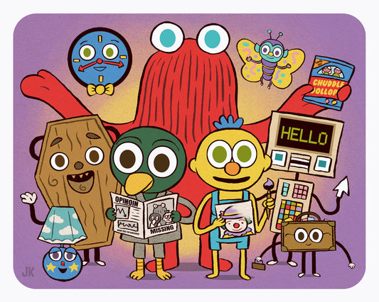 “DHMIS" 8 x 10 art print