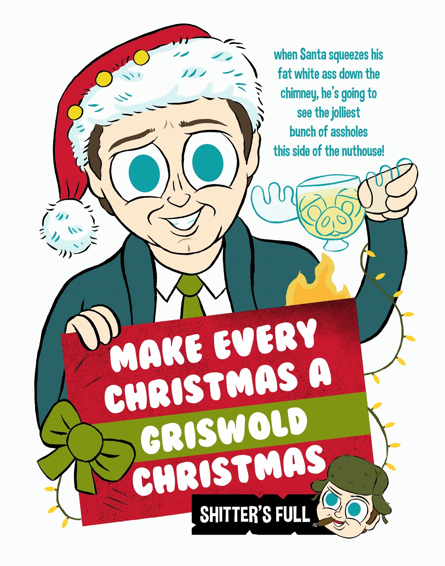 “A Very Griswold Christmas" 12 x 16 special edition poster print