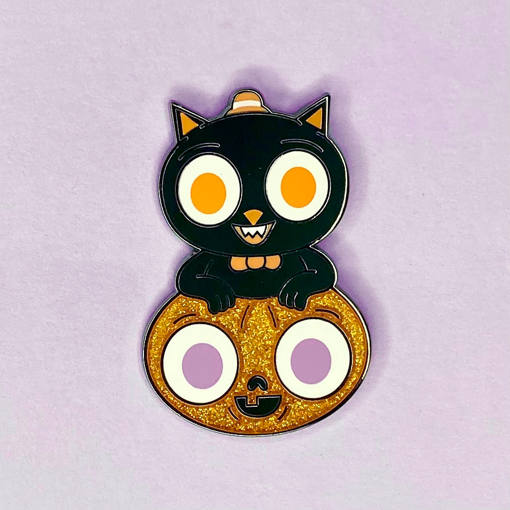 "Midnight Jack" hard enamel pin