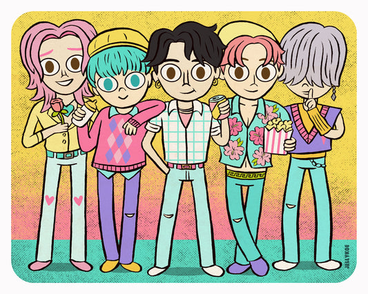 "Soda Pop" 8 x 10 art print