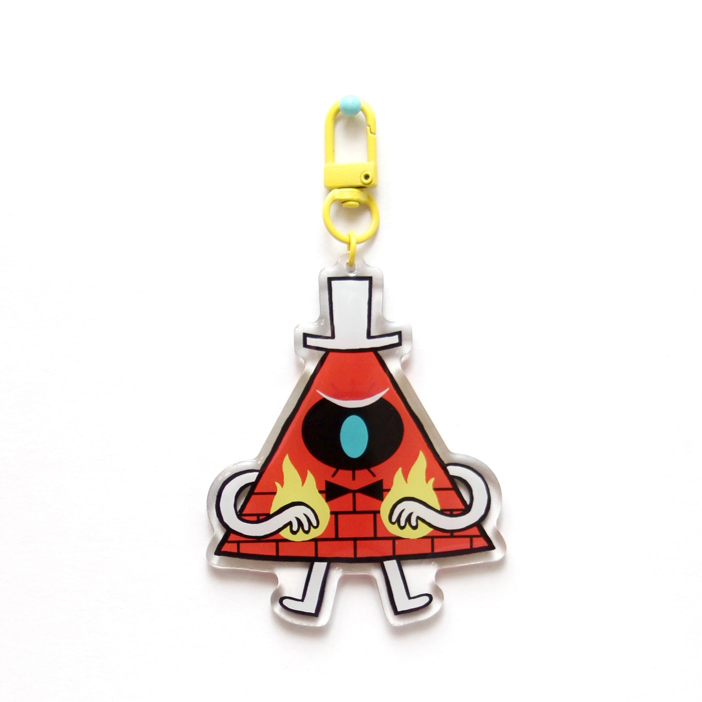 "Bill Cipher" acrylic keychain