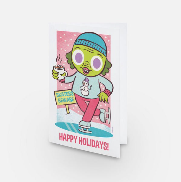 Creature Holiday card