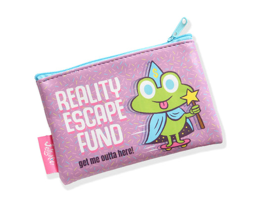 Reality escape fund coin purse