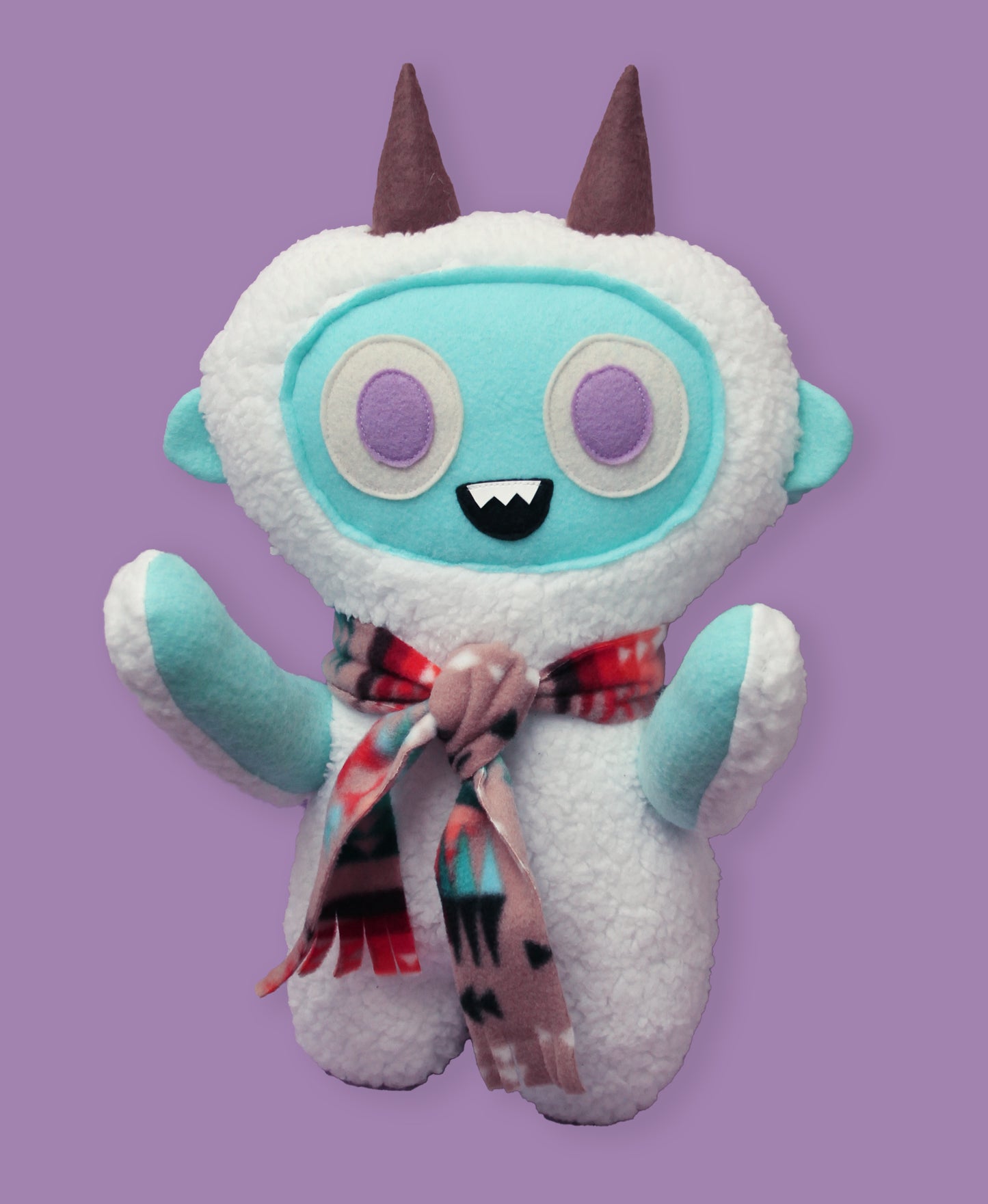 Eddy Yeti plush- 2025 Holiday exclusive