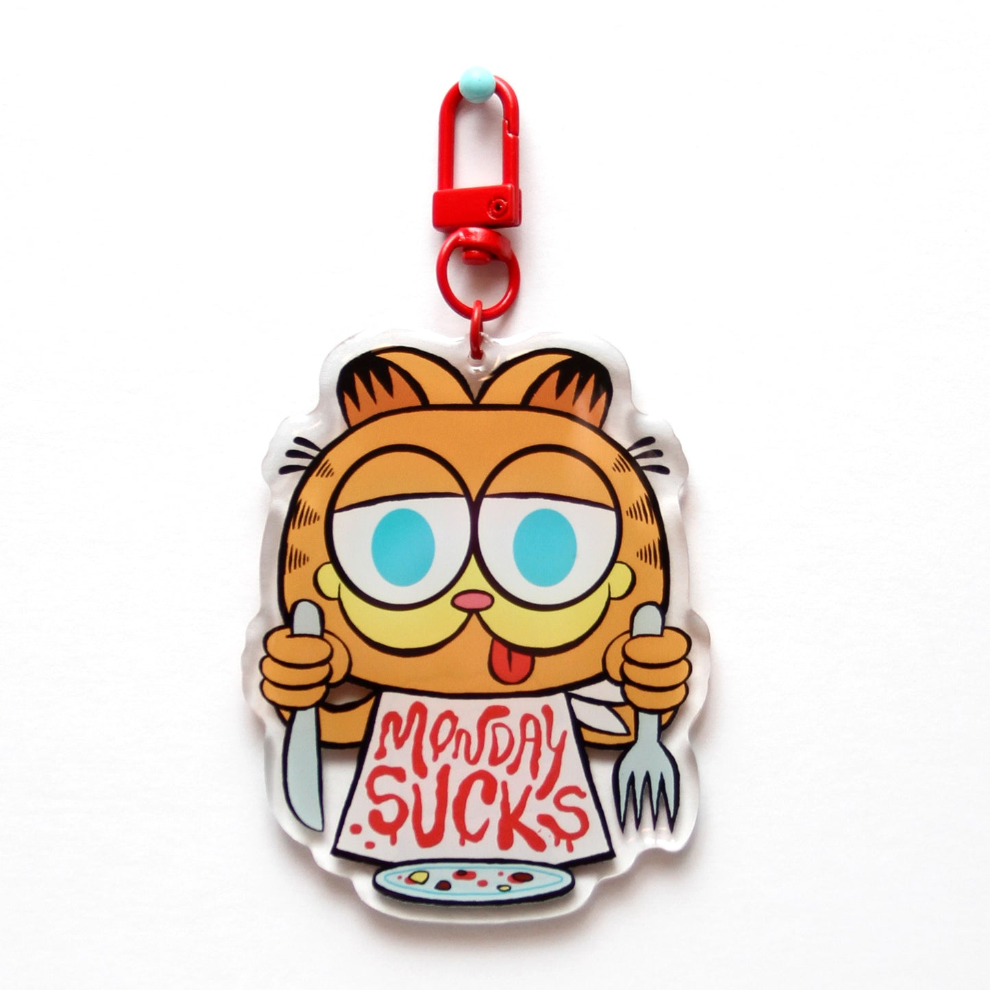 "Garfield" acrylic keychain