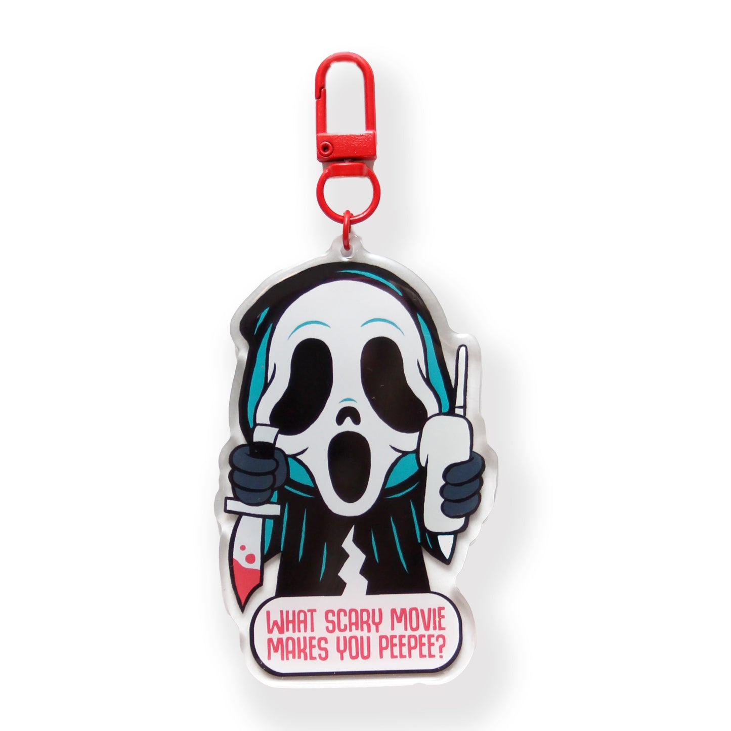 "Scary Movie" acrylic keychain
