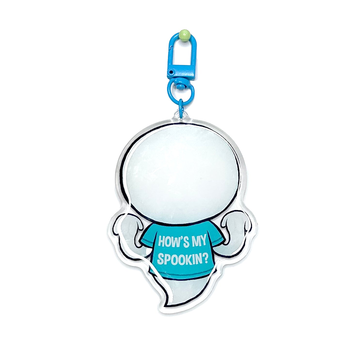 "Ghost in Training" acrylic keychain