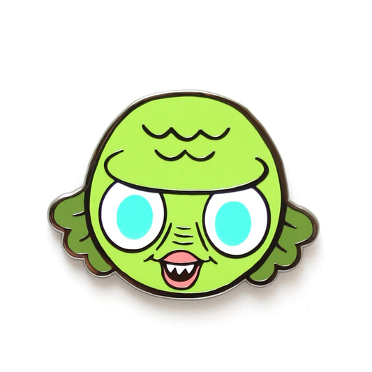 "Gillman" hard enamel pin