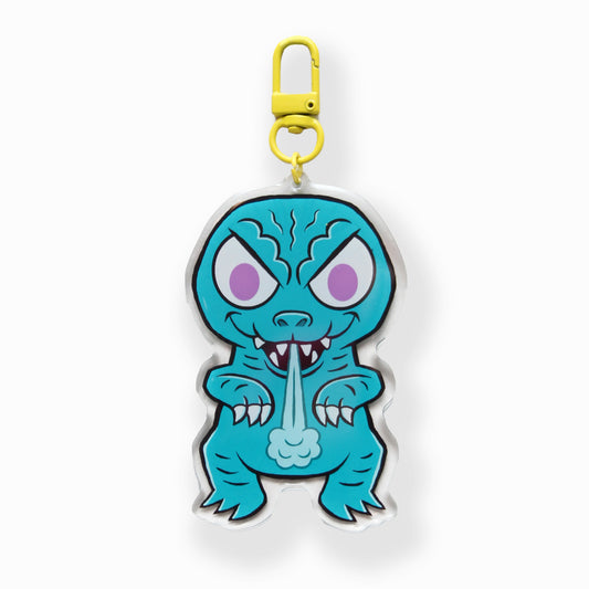 "Godzilla" acrylic keychain