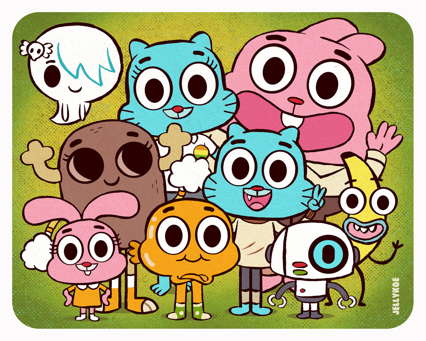 "Gumball" 8 x 10 art print