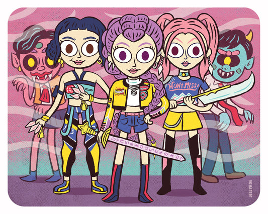 "How It's Done" 8 x 10 art print