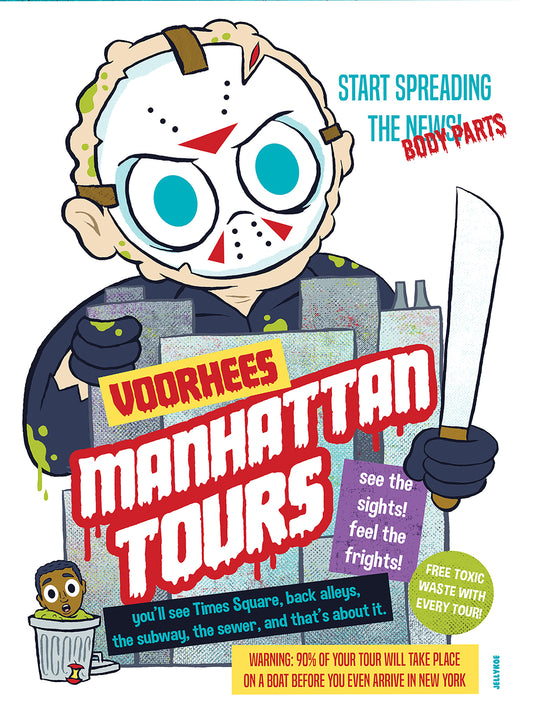 "Manhattan Tours" NYCC exclusive 12 x 16 poster print