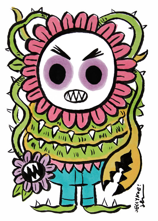 "Kaiju Kreep" original drawing