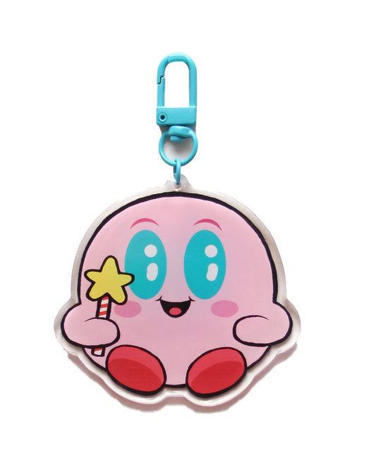 "Kirby" acrylic keychain