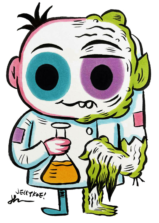 "Laboratory" original drawing