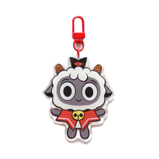 "Cult of the Lamb" acrylic keychain
