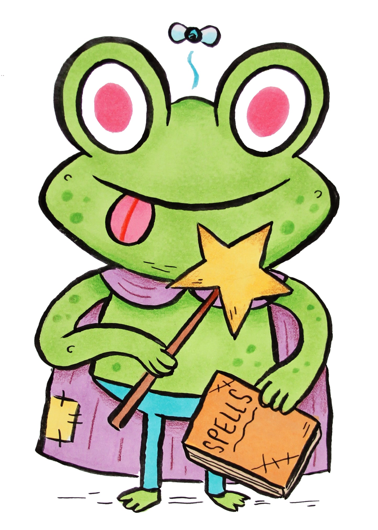 "Loveland Frog" 5x7 print