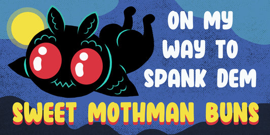 Mothman Bumper sticker