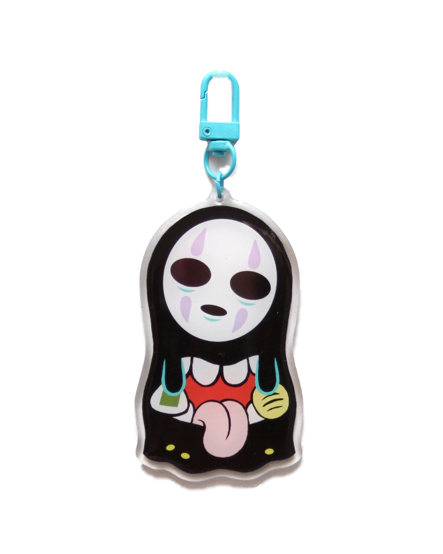 "No-Face" acrylic keychain