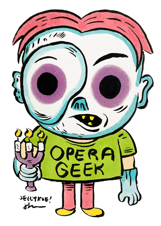 "Costume Kid" original drawing