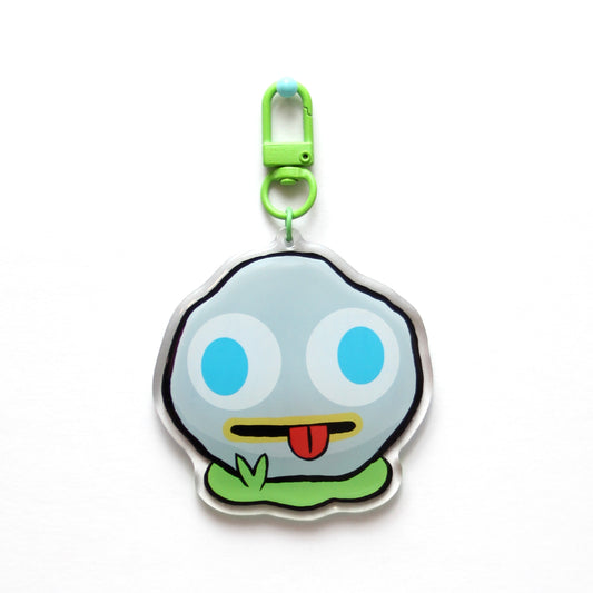 "Rock Fact" acrylic keychain