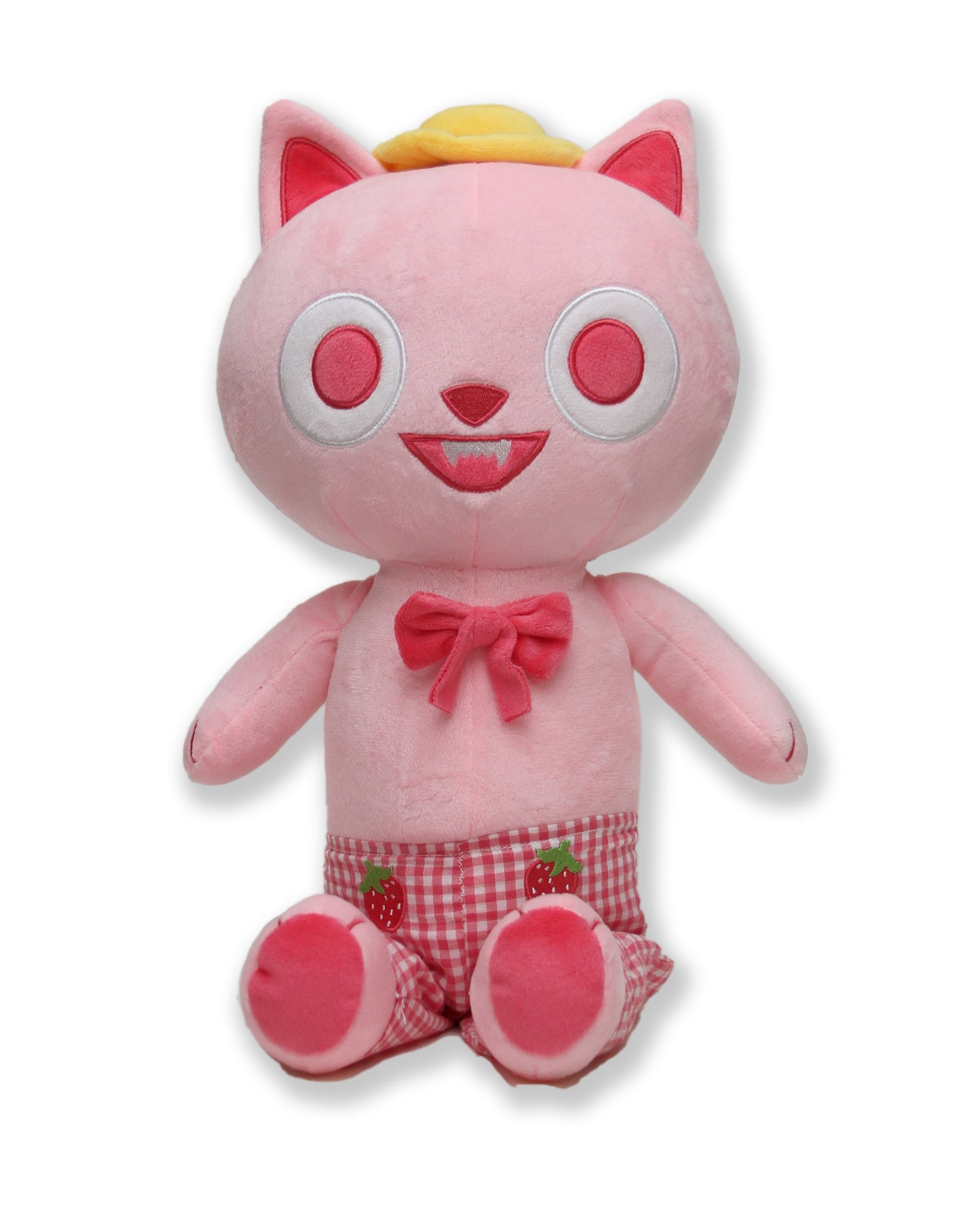 "Strawpurry" cat plush
