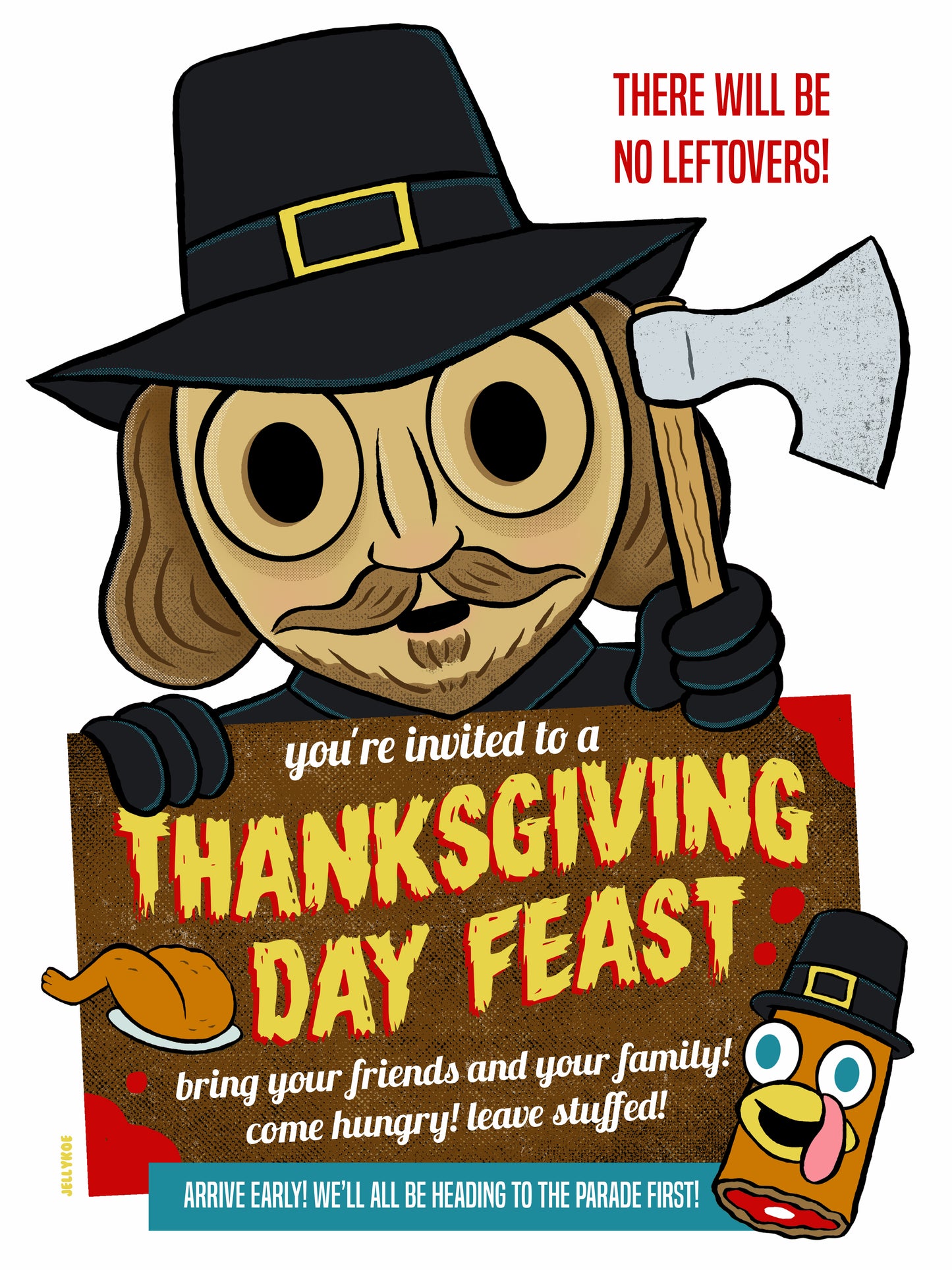 "Thanksgiving" 12 x 16 poster print