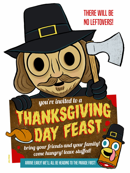 "Thanksgiving" 12 x 16 poster print