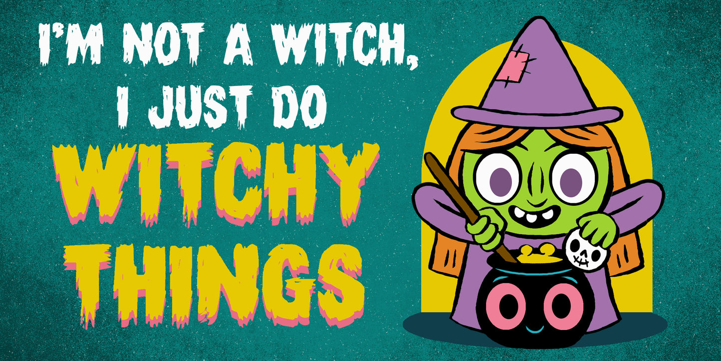 Witch Bumper sticker