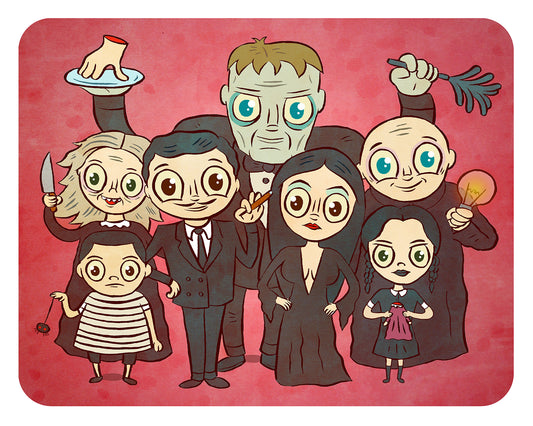 "Addams Family" 8 x 10 art print