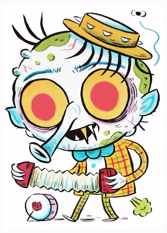 "Boogie Man" original drawing