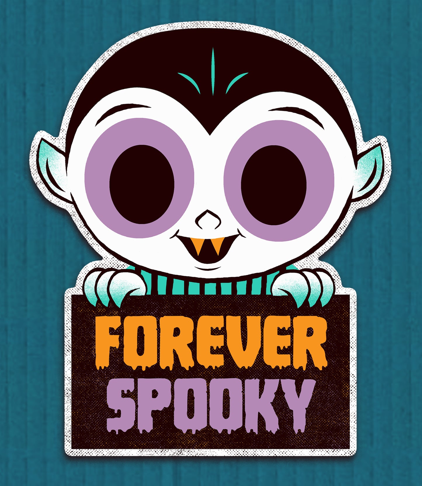 "Forever Spooky" cutout print