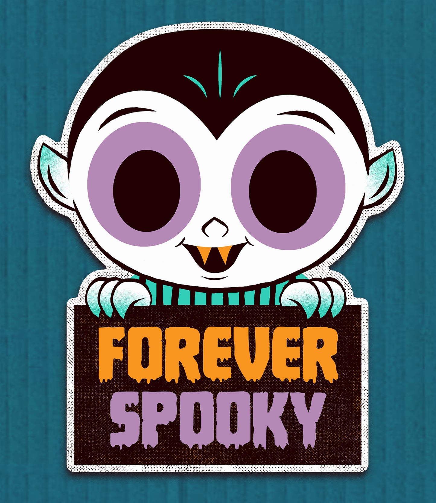 "Forever Spooky" cutout print
