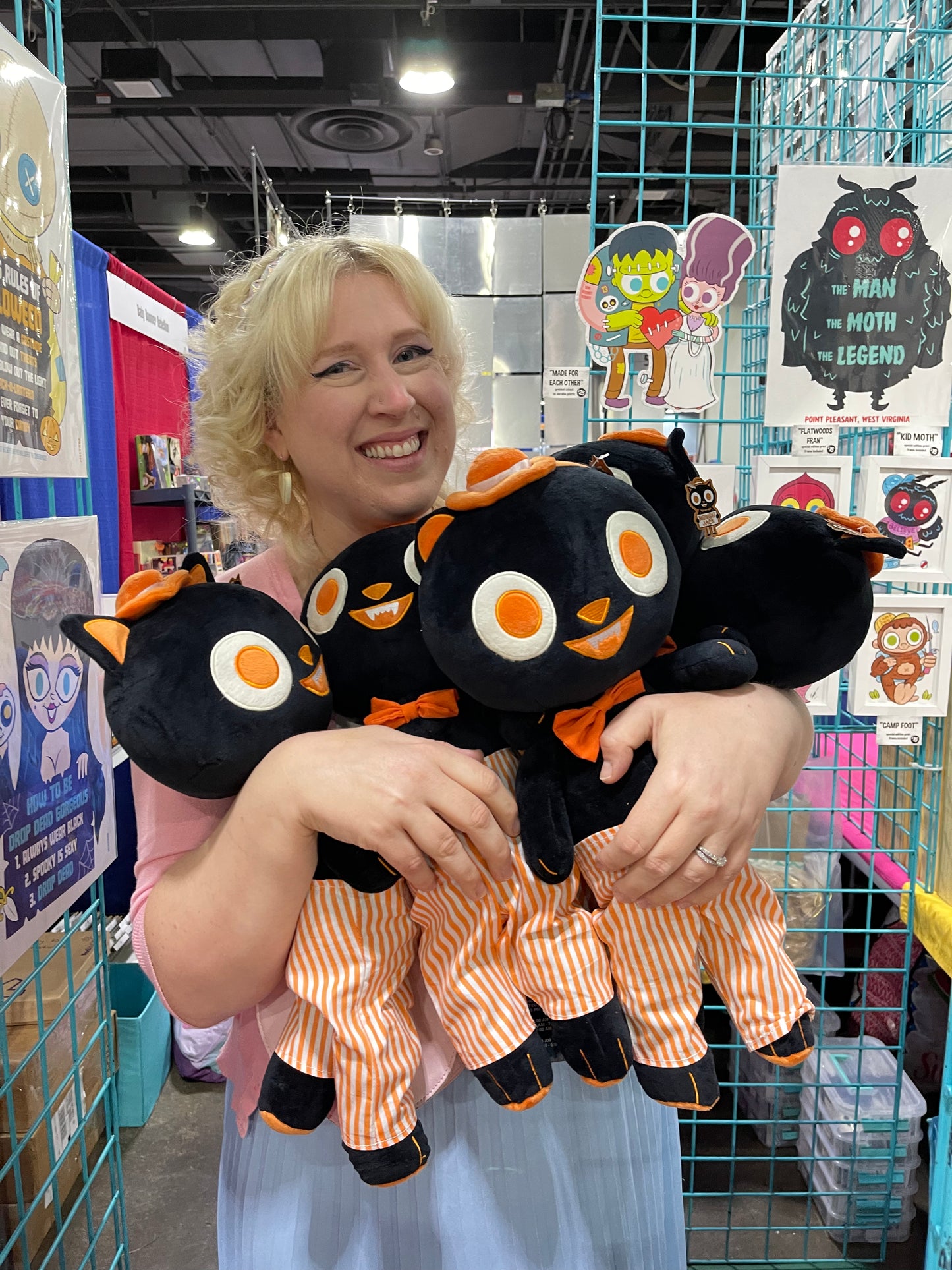 "Midnight Jack" Halloween cat plush