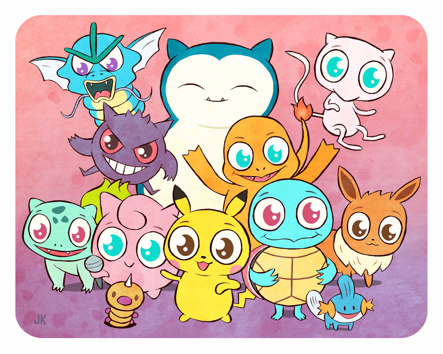 "Catch ‘em All" 8 x 10 art print