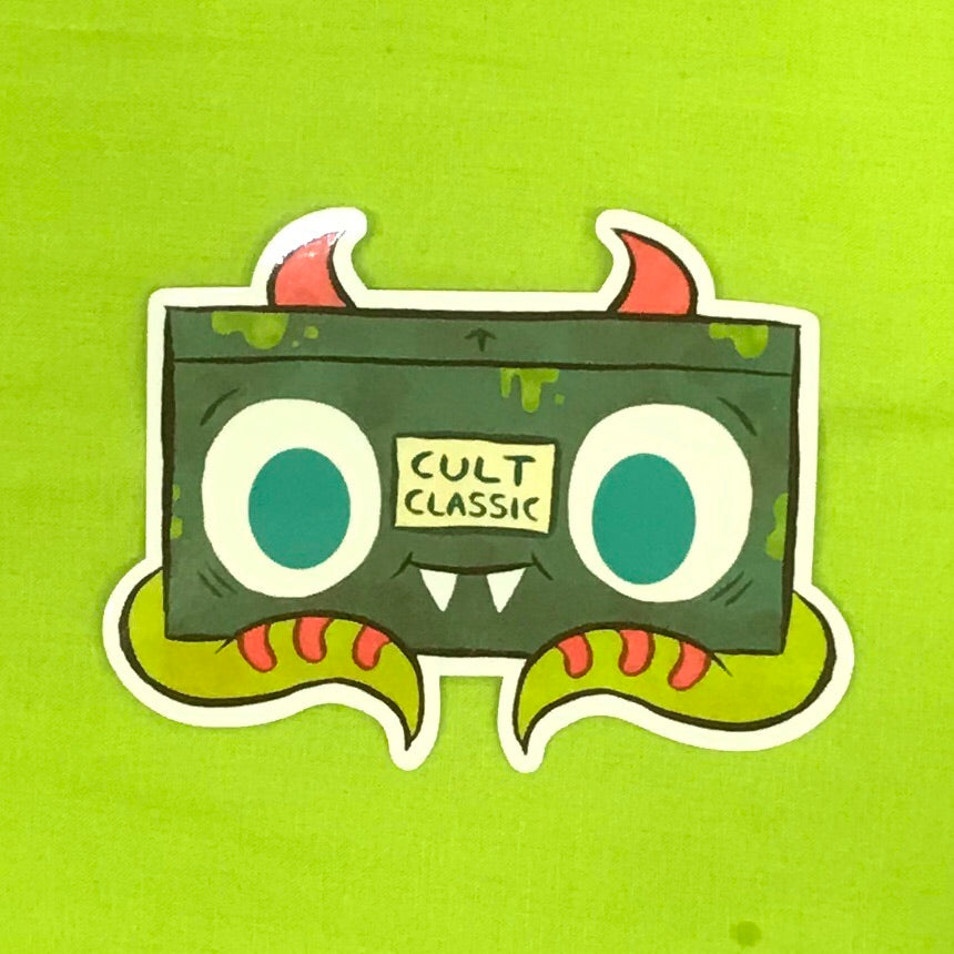 "Cult Classic" sticker