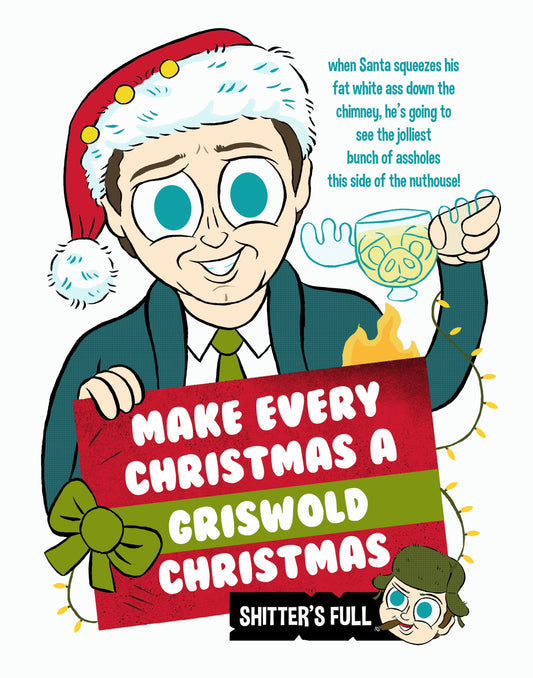 “A Very Griswold Christmas" 12 x 16 special edition poster print