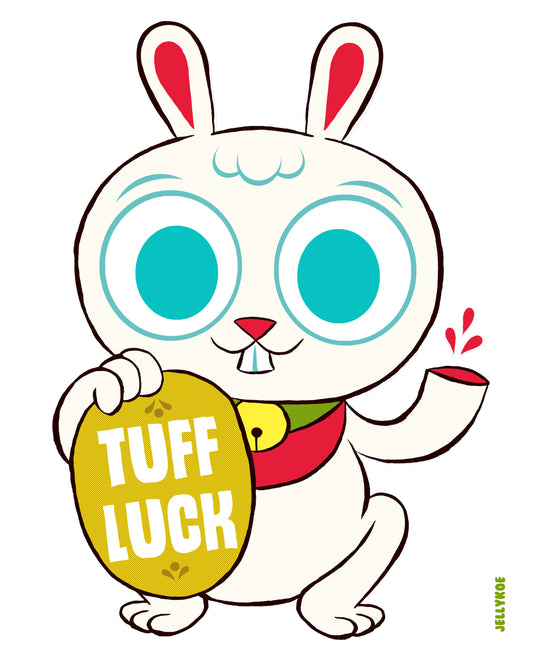 "Lucky Bunny" 8 X 10 print